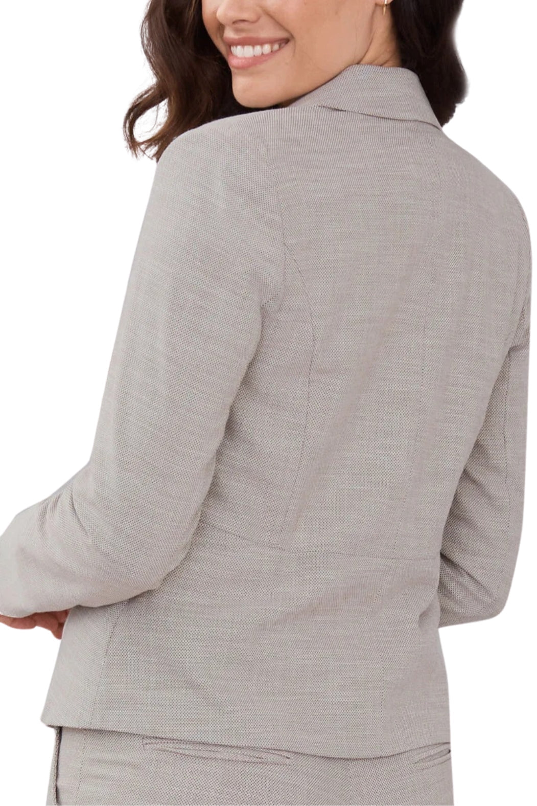 Peace of Cloth shaped fit carter jacket with front zipper pockets-3